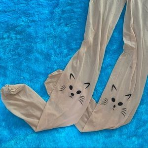 Cute Cat Face Fashion Tights🐱